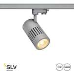 SLV Structec butiksarmatur för 3-fas skenmontage 31W - Ra90 Silver (Färgtemperatur: Neutralvit 4000K, Spridningsvinkel: 36°)