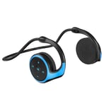 oshhni Bone Conduction Headphones Bluetooth 5.0 Sport Earphones 450mah Battery - Blue