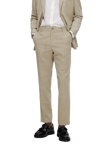 Selected Homme Oasis Linnebyxor Beige