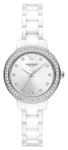 Emporio Armani AR70013 Women's (32mm) Silver Dial / White Watch
