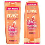L'Oreal Elvive Dream Lengths Restoring Shampoo BIG 400ml and Conditioner 300ml