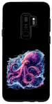 Coque pour Galaxy S9+ Pieuvre mystique art abstrait tentacules idée créative