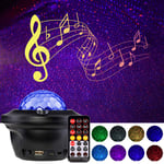 Lafalink LED Star Light Projector Bluetooth Ceiling Speakers Sky Light Projector Night Light Remote Control Nebula Cloud Music Player for Baby Kids Bedroom Bliss Lights Night Sky Projector Lamp