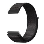 SQWK Nylon Band Watchband Smart Watch Replacement For Garmin Vivoactive 4s/4 Bracelet Wristbands Strap For Vivoactive 4s black