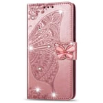 Draamvol Samsung A42 5G Case Samsung Galaxy A42 5G Case Flip PU Leather Wallet Cover Magnetic Card Holder Stand Bumper Phone Case for Samsung Galaxy A42 5G,Rose gold