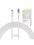Fast Charging cable USB-C to Lightning Explorer Series 2m 20W (white)