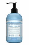 DR BRONNER`S ORGANIC 4-in-1 Sugar Baby Unscented Organic Pump Soap 356ml 