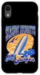 iPhone XR New Jersey Surfer Seaside Heights NJ Surfing Beach Boardwalk Case