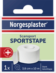 Norgesplaster Scansport Sportstape hvit 3,8 cm x 10 m