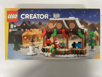 Lego Creator Winter Market Stall Christmas 40602 - New And Sealed