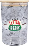 FRIENDS Glass Storage Jar - Officially Licensed - Central Perk - Storage Jar Wit