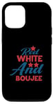iPhone 15 Pro Red white and boujee Red White Blue USA 4th of July Merica Case
