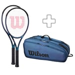 Wilson 2x Ultra 100 V4.0 + Sac De Tennis