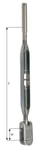 Seldén Vantskruv 3/8" Toggle/Terminal Ø 6mm