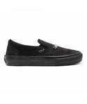 Vans Cher Strauberry Skate Black Mens Shoes Leather - Size UK 9.5