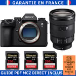 Sony A9 III + FE 24-105mm f/4 G OSS + 3 SanDisk 256GB Extreme PRO UHS-II SDXC 300 MB/s + Ebook '20 Techniques pour Réussir vos Photos' - Appareil Photo Hybride Sony