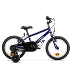 Conor Meteor 16" Bleu Vélo Fille, Petite Taille