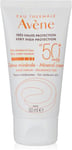 Avène Solar Cream Physical Screen Intolerant Skin SPF 50-50 Ml