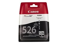 Canon CLI-526 BK BL W/O SEC Cartouches séparées pour Imprimante jet d'encre iP4850/MG5150/5250/6150/8150 Noir