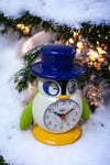 Trevi SL3045 Brightly Coloured Bird Owl Design Childs Bedside Alarm Clock