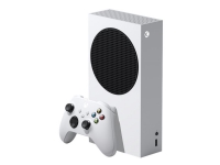 Microsoft® Xbox Series S | Spelkonsol - 1440p @ 60fps / 1080p @ 120fps - 512GB SSD NVme - Wi-Fi / LAN - HDMI® 2.1 - Vit | Inkl. 1 x Xbox trådlös handkontroll (vit)