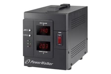 PowerWalker AVR 2000 SIV FR - automatisk spänningsregulator - 1600 Watt - 2000 VA
