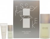 Issey Miyake L'Eau d'Issey Pour Homme Gift Set 125ml EDT + 50ml Shower Gel + 15ml EDT