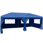 3m x 6m Pop Up Gazebo Party Tent Canopy Marquee with Storage Bag