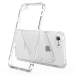 iPhone SE 3 5G (2022) / SE 2020 / iPhone 8/7 - LEEU Design gummi cover - Transparent