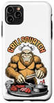 iPhone 11 Pro Max Bigfoot BBQ Grillsquatch Sasquatch Barbecue Grill Cook Chef Case