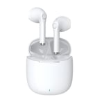 Devia Bluetooth-öronsnäckor TWS Joy A13 Vit - TheMobileStore Hörlurar & Headset