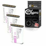 Ex-Pro 3x NP-BY1 850MAh Digital Camera Battery for Sony HD Camers & Camcorder