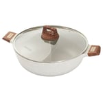 Tvådelad Non-Stick Panna med glaslock 28cm