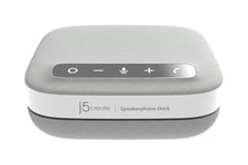 j5create Speakerphone Dock JCDS335 - dockingstation - USB-C 3.2 Gen 2 - 2 x HDMI - 1GbE, Bluetooth 5.2