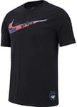 NIKE Dry C2C Swoosh Men's T-shirt - Black, Medium