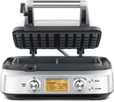 Sage Waffle Iron Maker Brushed  Steel Våffeljärn