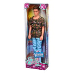 Simba 105733520 - Steffi Love Kevin in Casual Clothing, 2 Assorted Designs, Only One Item Delivered, Doll with Sunglasses and Trainers, 30 cm, for Children from 3 Years