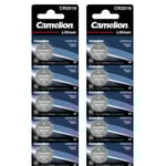 Batteri CR2016 10-pack Litium Camelion