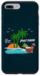 Coque pour iPhone 7 Plus/8 Plus Pattaya Thaïlande Palmier Walking Street Souvenir GoGo Bar
