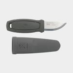 Morakniv Allroundkniv Eldris LightDuty (S), 145 mm, TPE-gummi / återvunnet svenskt rostfritt stål, Dark Grey