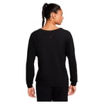 Nike Yoga Luxe Dri Fit Long Sleeve T-shirt Black S Woman