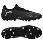 PUMA Future 8 Play MG Eclipse - PUMA Svart/Grå/Grön, storlek 39