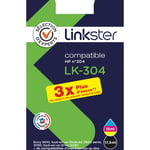 Cartouche LK-304 compatible HP 304 PACK XL BK/CL LINKSTER