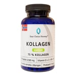 Kollagen 75% m/ D-vitamin 500mg 90 kapsler