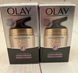 Olay Total Effects 7 in One Night Firming Moisturiser x2