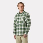 Helly Hansen Herr Lokka Organic Flanellskjorta Grön L