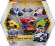 PAW Patrol True Metal Movie Gift Pack of 6 Collectible Die-Cast Toy Cars, 155 S