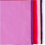 - Hobbyfilt A4 - Lila/rosa, 10 ark