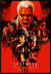 The Lost Boys Classic Vintage 80's Movie Poster Art Glossy Poster (A4 210 × 297 mm)