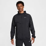 Nike Löparjacka UV Repel Stride - Svart/Silver, storlek Large